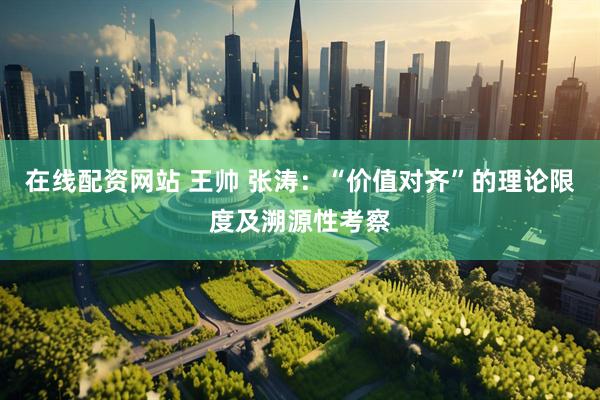 在线配资网站 王帅 张涛：“价值对齐”的理论限度及溯源性考察