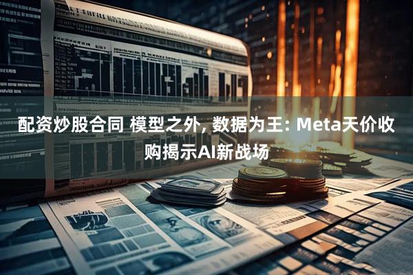 配资炒股合同 模型之外, 数据为王: Meta天价收购揭示AI新战场
